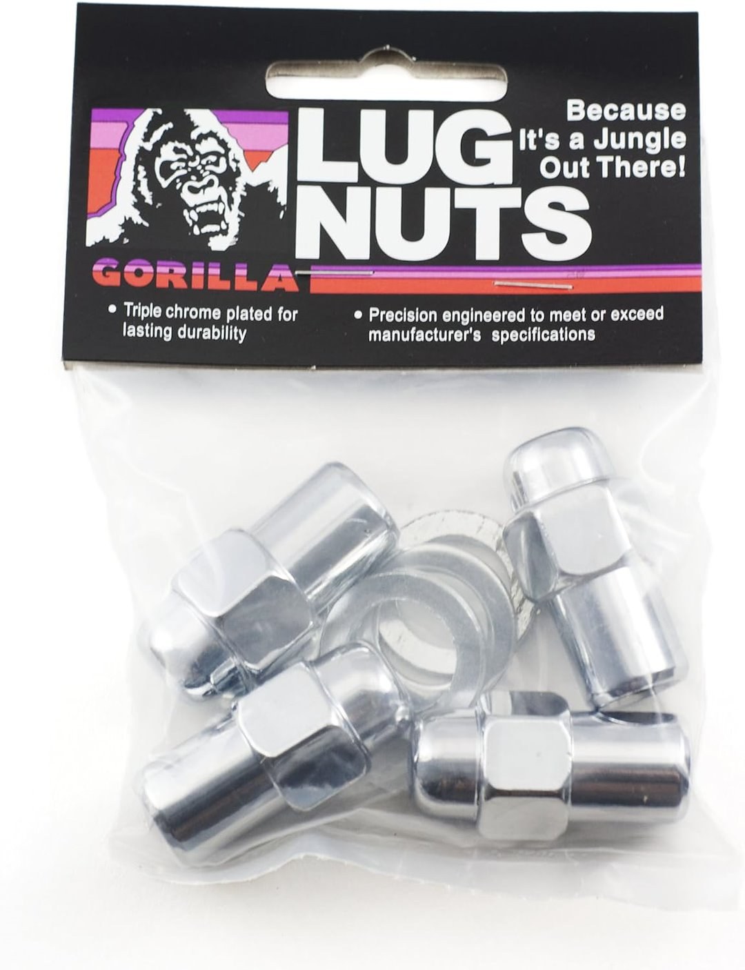 Gorilla Automotive Lug Nut, Standard Mag, 14 Millimeter X 1.5 Thread Size, 3/4 Inch Regular Mag Shank – 73147B