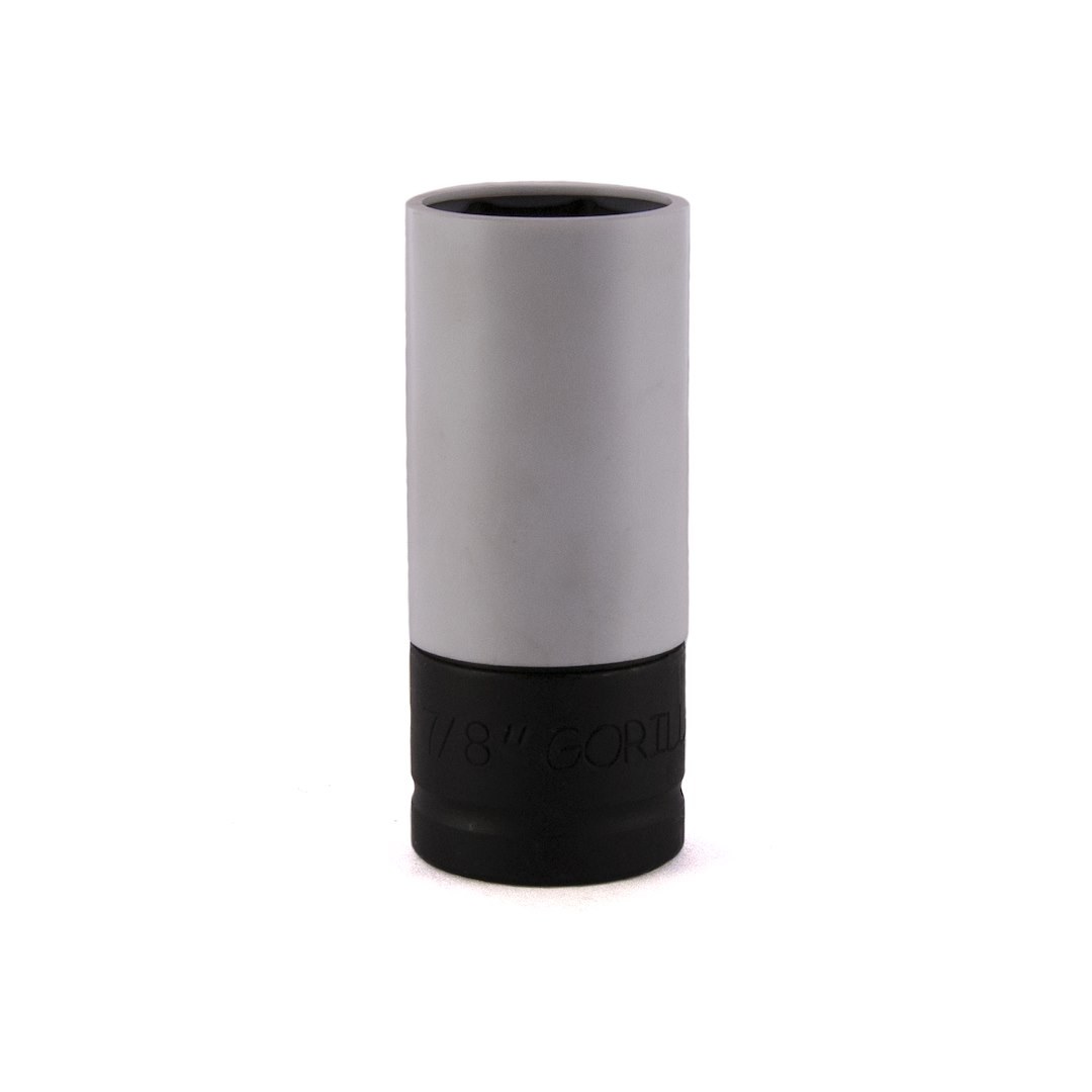 Gorilla Automotive Lug Nut Socket, 7/8 Inch Wrench Size, 1/2 Inch Drive, Thin Wall Construction, Black Zinc, Steel, Single – 78TWS