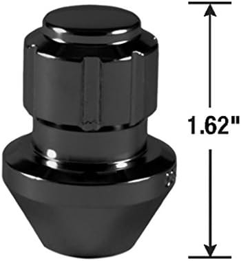 Gorilla Automotive Wheel Lock, Lug Nut Lock, 14 Millimeter X 1.5 Thread Size, 60 Degree Conical Bulge, Acorn, 1.62 Inch Overall Length – 96643BDX