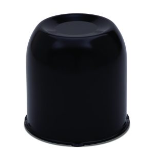 Gorilla Automotive Wheel Center Cap, Hub Cover, 4-1/4 Inch Diameter, 4.2 Inch Height, Closed Style, Black Chrome, Steel, Single – HC202BC