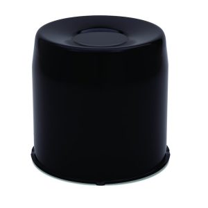 Gorilla Automotive Wheel Center Cap, Hub Cover, 5.1 Inch Diameter, 4.8 Inch Height, Closed Style, Black Chrome, Steel, Single – HC211BC