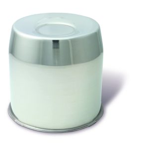 Gorilla Automotive Wheel Center Cap, Hub Cover, 5.1 Inch Diameter, 4.8 Inch Height, Closed Style, Polished, Stainless Steel, Single – HC211SS