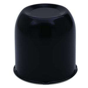 Gorilla Automotive Wheel Center Cap, Hub Cover, 3.3 Inch Diameter, 3-1/4 Inch Height, Closed Style, Black Chrome, Steel, Single – HC216BC