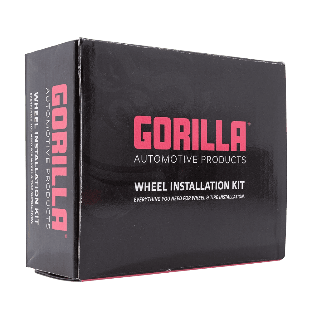 Gorilla Automotive Wheel Installation Kit, 6 Lug Kit, 14 Millimeter X 1.5 Thread Size, Et Shank, Spline Drive, Open End Lug – K6EOS-14150GR