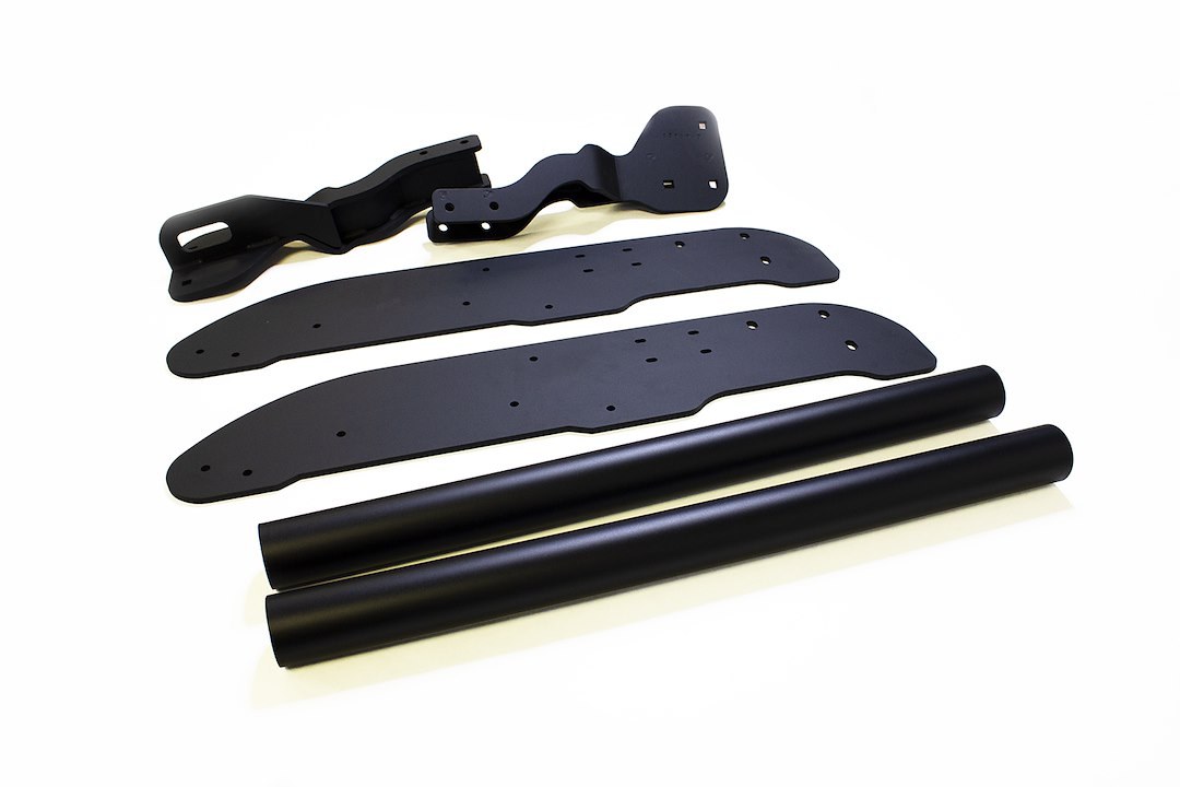 Go Ind Grille Guard, Winch System, Black, Steel, Without Brush Guard, Without Skid Plate, Without Step Plate – 33757B