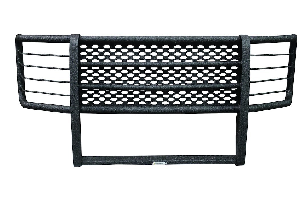 Go Ind Grille Guard, Rancher™, 1-Piece, Ultimate Finish, Black, Steel, 1.9 Inch Diameter, Without Brush Guard, Without Skid Plate – 44675