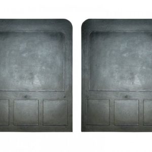 Go Ind Mud Flap, Direct Fit 19 Inch X 24 Inch, Set of 2, Flat, Without Logo, Black, Screw on – 70764