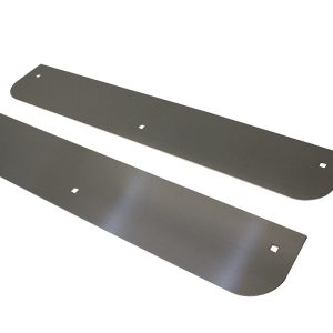 Go Ind Mud Flap Weight, Rectangle, Stainless Steel, For Dual Rear Wheels, 19 X 3-1/2 Inch – 719