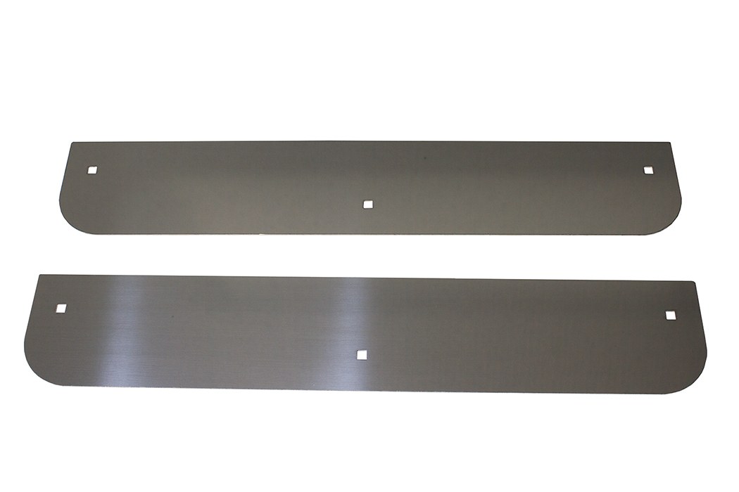 Go Ind Mud Flap Weight, Rectangle, Stainless Steel, For Dual Rear Wheels, 19 X 3-1/2 Inch – 719