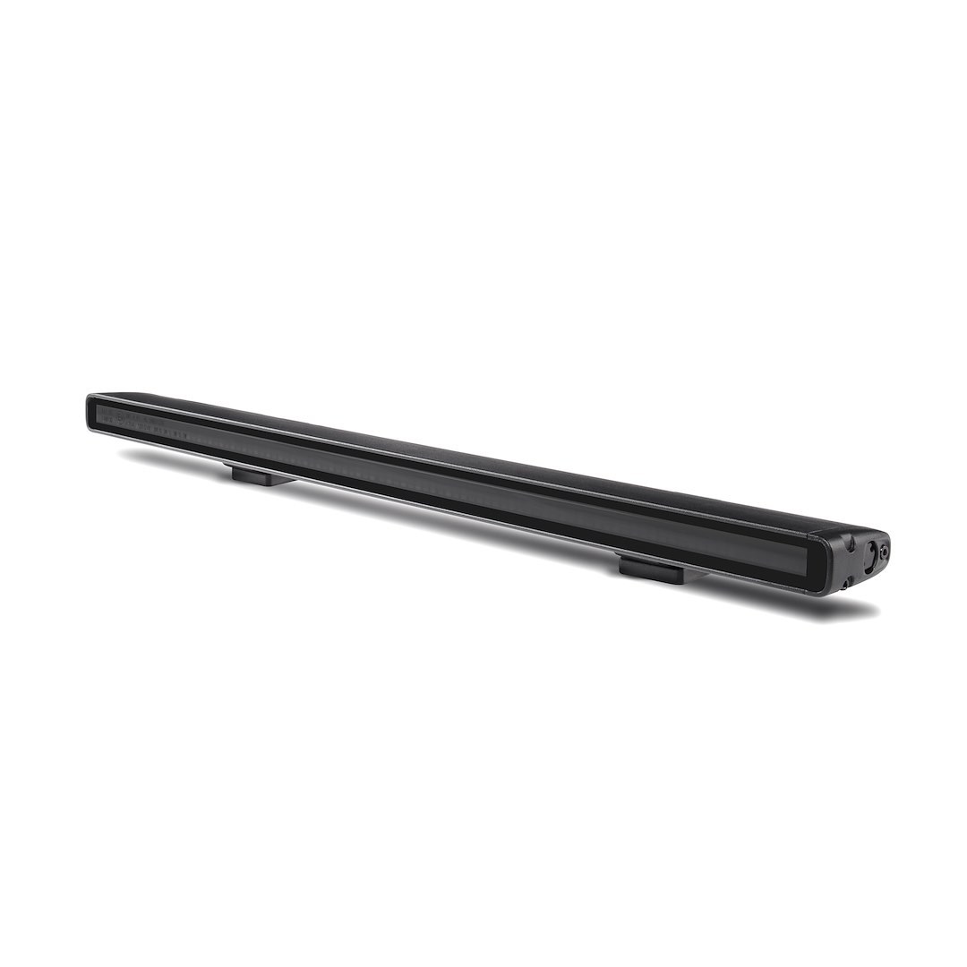 Go Rhino Light Bar, Flash Series, LED Bulb, 20 Inch Length, Combo Beam, Clear Polycarbonate Lens, Black Aluminum Housing, Surface Mount – 750002014CBS