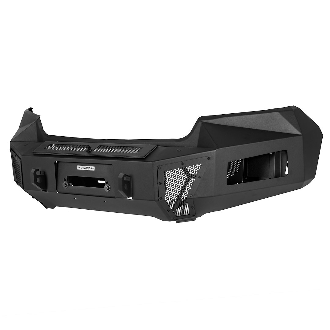 Go Rhino Bumper, BR6, Modular Design, With Mounting Hardware, Without Grille Guard, With External Winch Mount, With D-Ring Shackle Mounts – 24279T