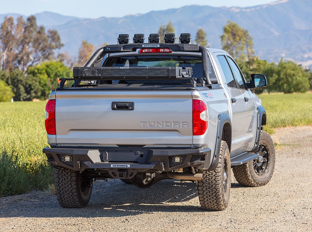 Go Rhino Bumper, BR20, One Piece Design, Mounting Hardware Included, With D-Ring Mounts – 28178T