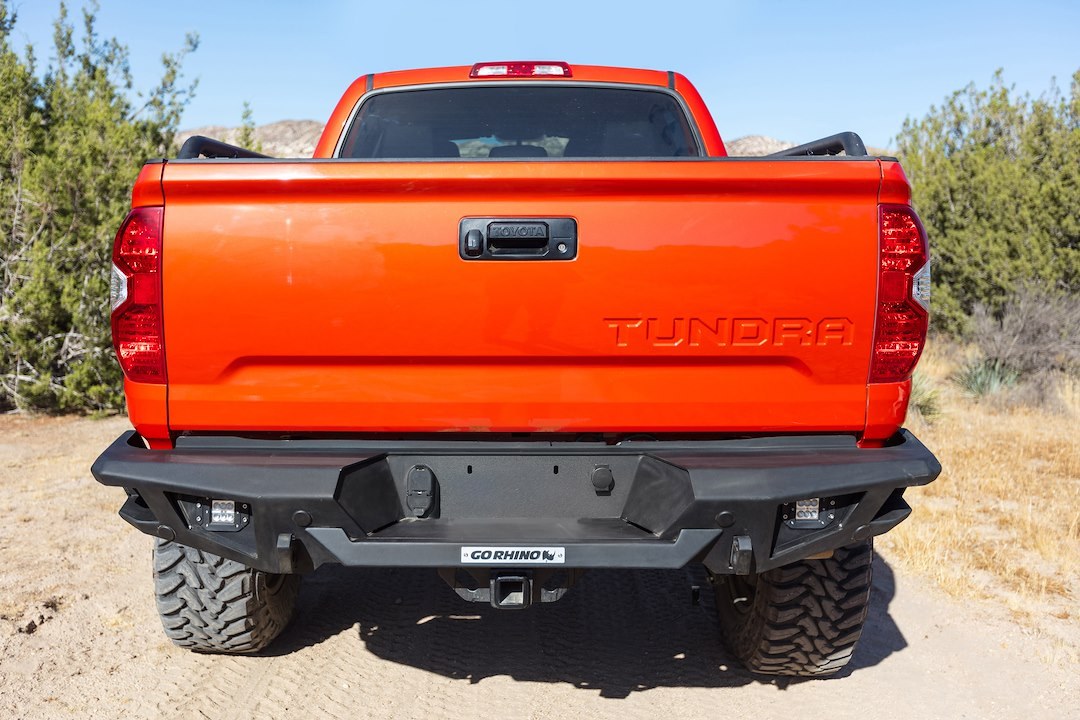 Go Rhino Bumper, BR20, One Piece Design, Mounting Hardware Included, With D-Ring Mounts – 28178T