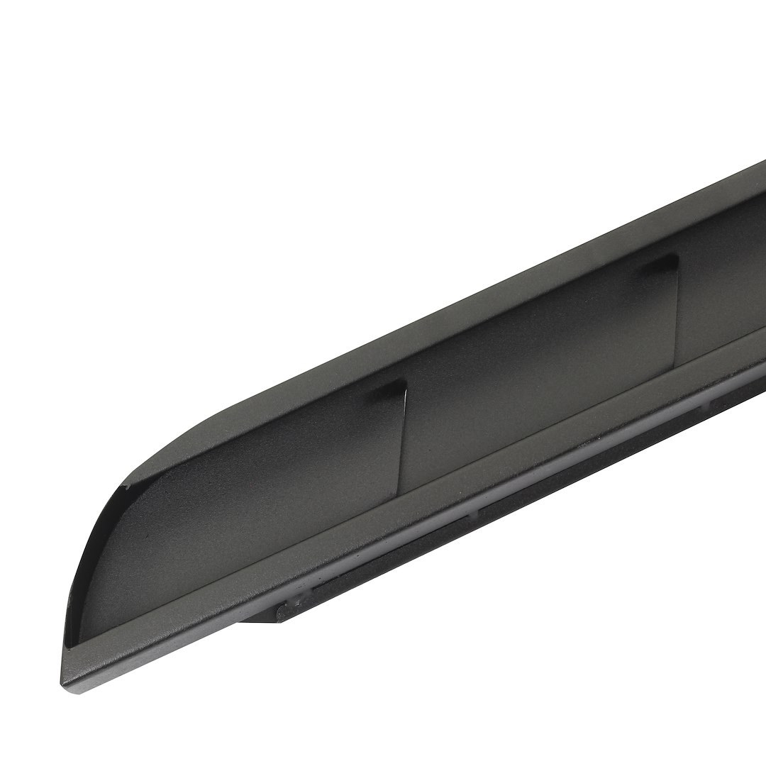 Go Rhino Running Board, RB10 Slim Line, Textured Powder Coated, Black, Mild Steel, Rocker Panel Mount – 63412680SPC
