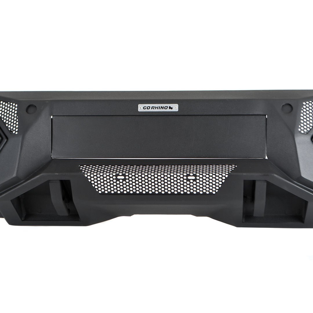 Go Rhino Bumper, Element, One Piece Design, Mounting Hardware Included, Without Grille Guard, Without Winch Mount – 341861T
