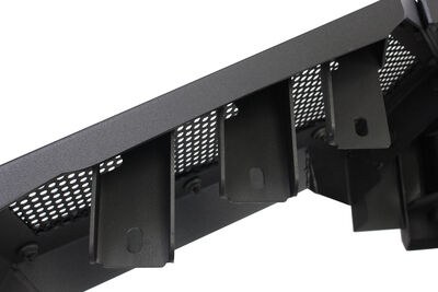 Go Rhino Bumper, Element, One Piece Design, Mounting Hardware Included, Without Grille Guard, Without Winch Mount – 34186T