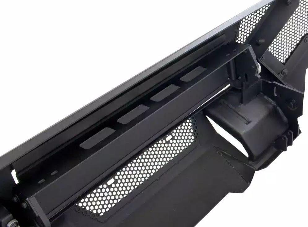 Go Rhino Bumper, Element, One Piece Design, Mounting Hardware Included, Without Grille Guard, Without Winch Mount – 34398T