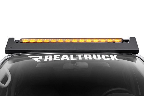 Go Rhino Light Bar, Bright Series, LED Bulb, 39.5 Inch Length, Combo Beam, Osrams Lens, Black Aluminum Housing, Surface Mount – 754004012CSS