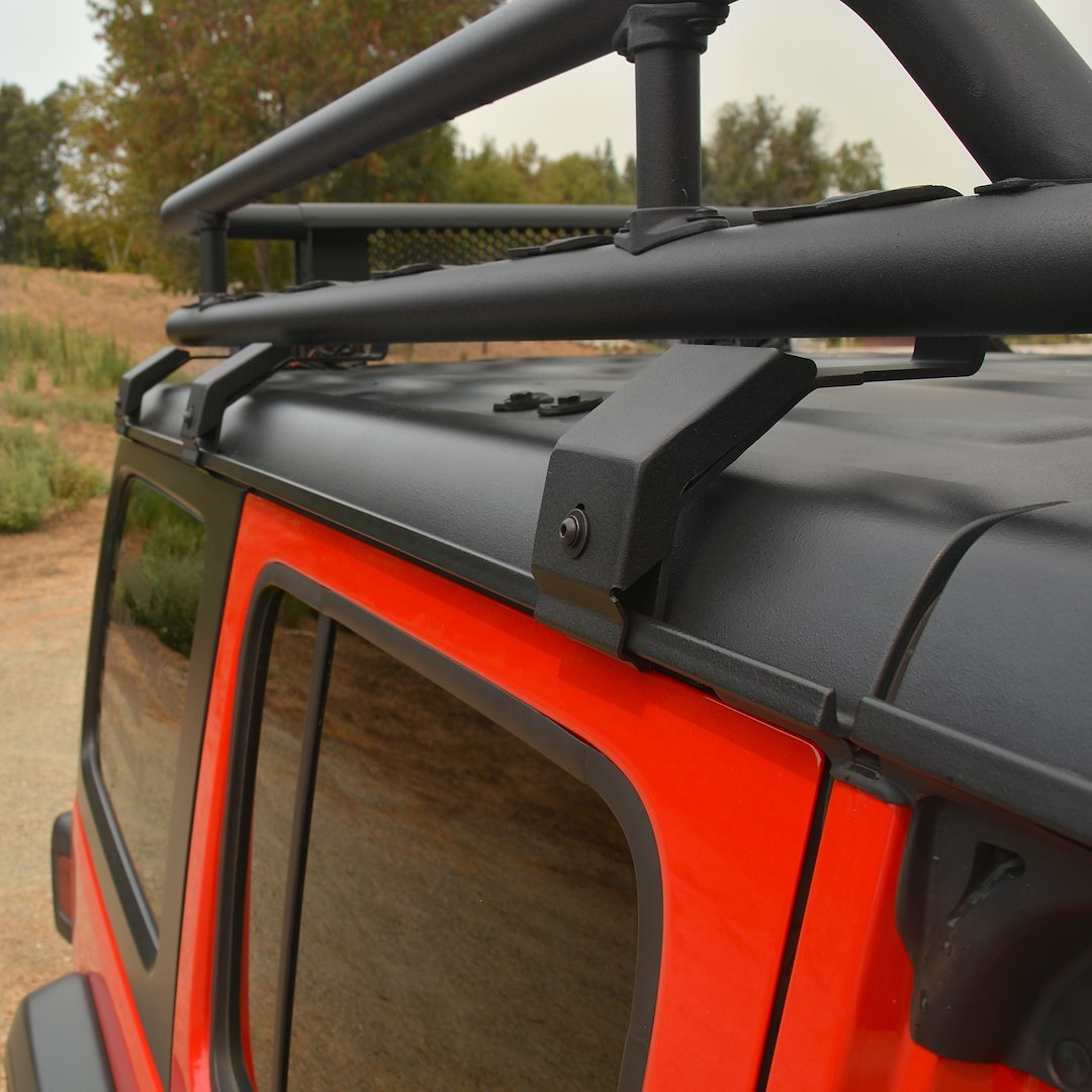 Go Rhino Roof Basket Mounting Kit, Srm Series, For Srm Series Roof Baskets and Racks to Install on Vehicles Without Cross Bars – 5910011T