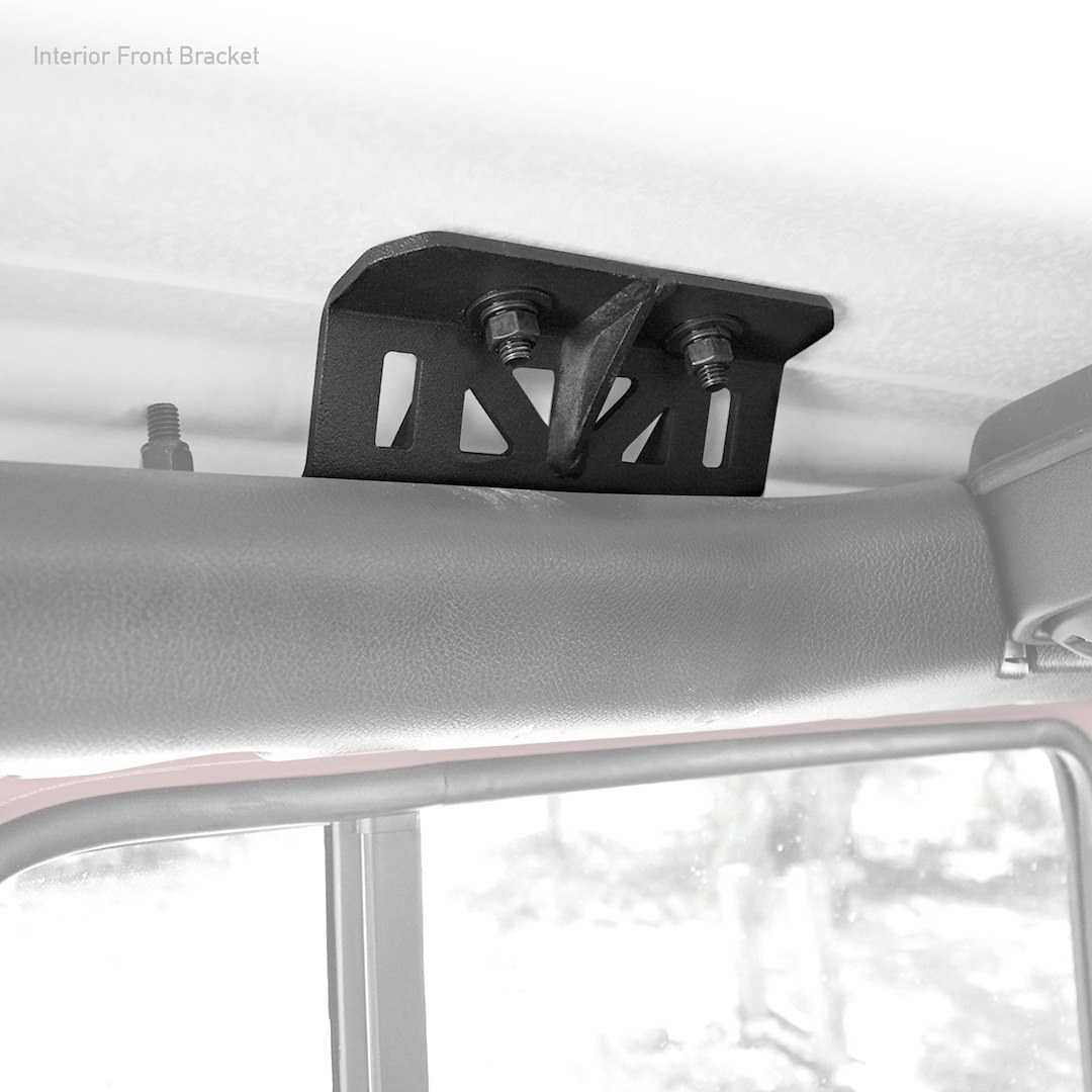 Go Rhino Roof Basket Mounting Kit, Srm Series, For Srm Series Roof Baskets and Racks to Install on Vehicles Without Cross Bars – 5910012T