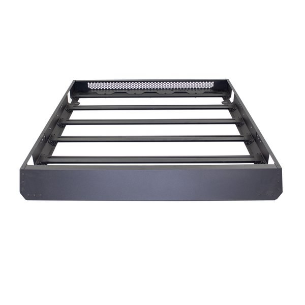 Go Rhino Roof Basket, SRM400, 48 Inch Length X 50 Inch Wide, Textured, Black, Aluminum – 5934048T