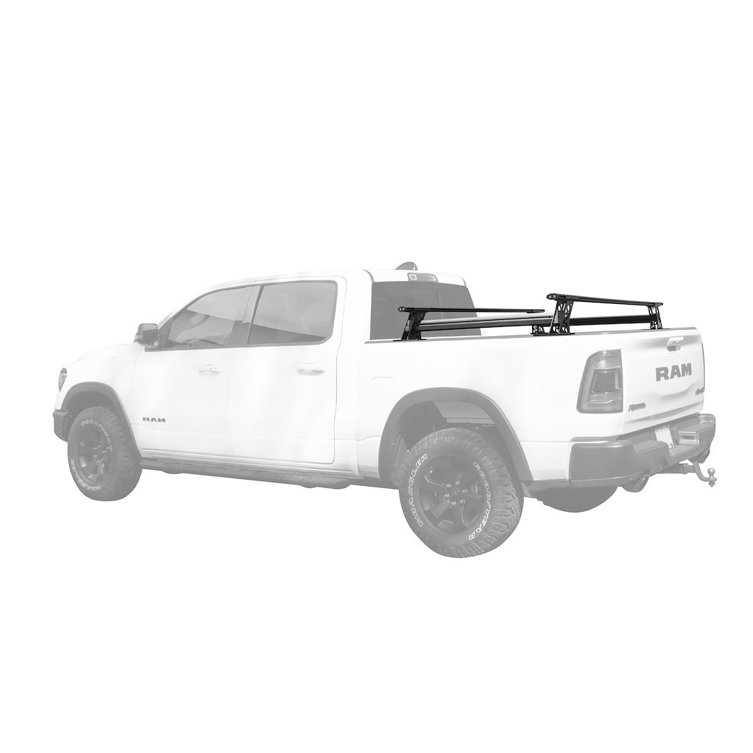 Go Rhino Bed Cargo Rack Cross Bar, Xrs, For Mounting Cargo Boxes/ Rooftop Tents/ Kayaks/ Bikes, 300 Pound Max Capacity, 48 Inch Length – 5935001T