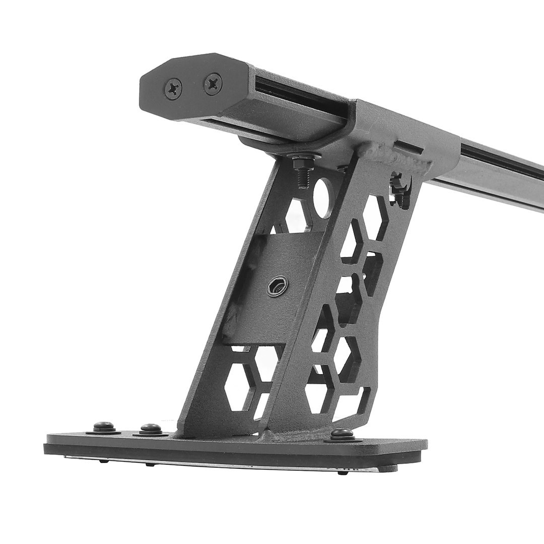 Go Rhino Bed Cargo Rack Cross Bar, Xrs, For Mounting Cargo Boxes/ Rooftop Tents/ Kayaks/ Bikes, 300 Pound Max Capacity, 48 Inch Length – 5935015T