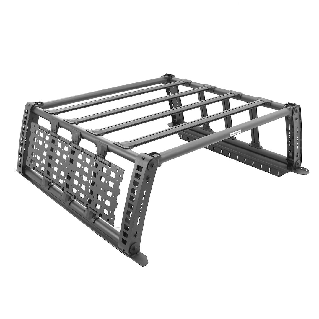 Go Rhino Bed Cargo Rack, Xrs Overland Xtreme, Factory Bed or Bed Rail Mount, Textured Powder Coated, Black, Mild Steel – 5950000T