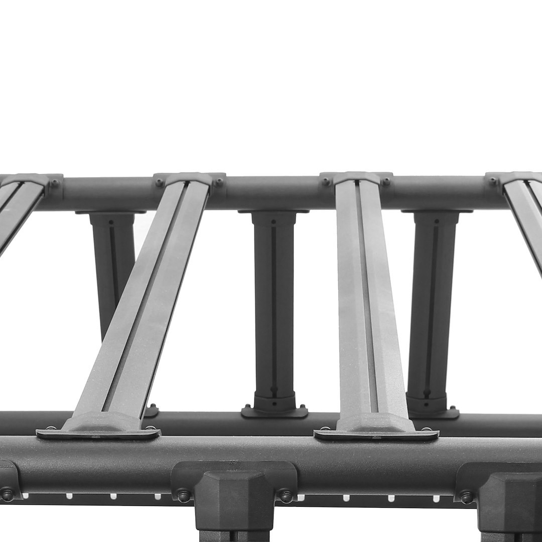 Go Rhino Bed Cargo Rack, Xrs Overland Xtreme, Factory Bed or Bed Rail Mount, Textured Powder Coated, Black, Mild Steel – 5950000T
