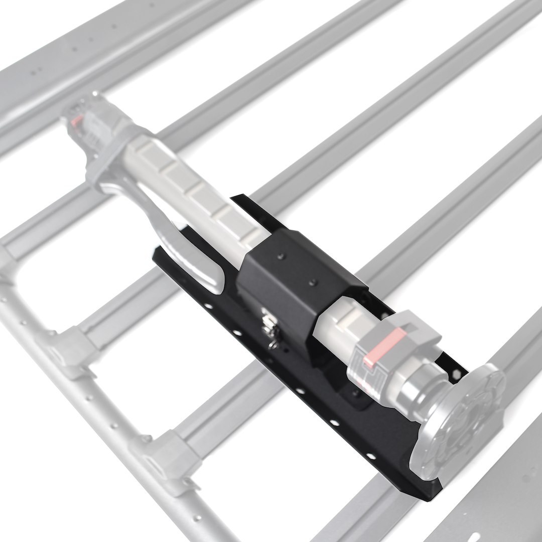Go Rhino Jack Mount, El Gato, Hi-Lift, Mounts to Roof Rack, Textured Black, Steel – 5950070T