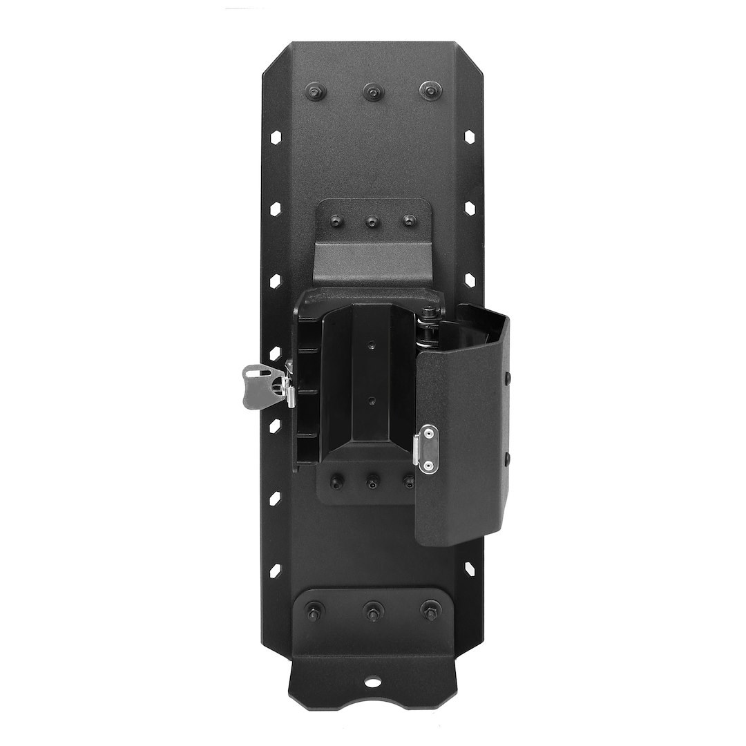 Go Rhino Jack Mount, El Gato, Hi-Lift, Mounts to Roof Rack, Textured Black, Steel – 5950070T