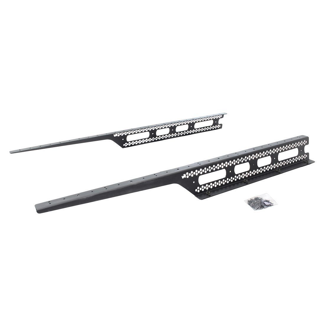 Go Rhino Roof Rack Accessory Mounting Bracket, For Go Rhino 75 Inch Xtreme Rack, Srm Basket Mount, Parallel Mount, Textured Black, Steel – 5950075T