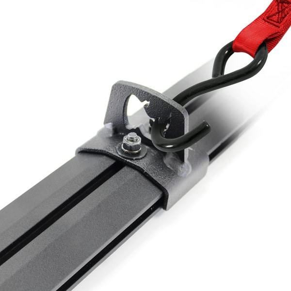 Go Rhino Tie Down Anchor, Srm Series, Mounts to Srm Series 4-CORE Channel System, Textured, Black, Mild Steel, With 4 Bracket Sets – 5950130T
