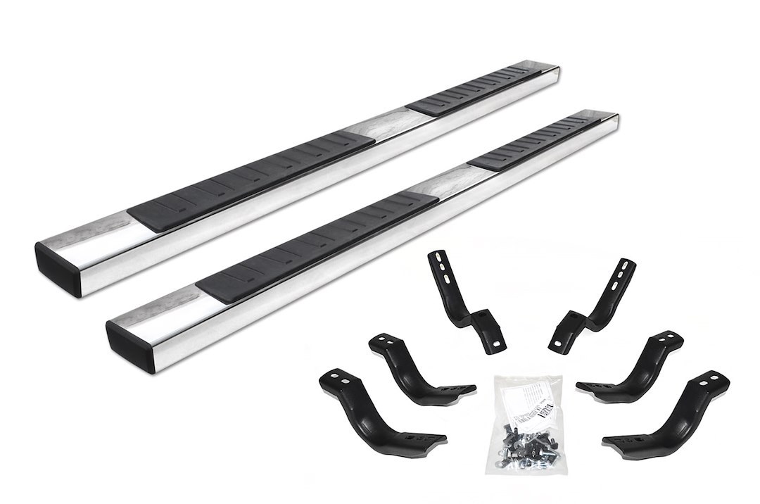 Go Rhino Running Board, OE Xtreme II, Polished, Stainless Steel, Unlighted, Rocker Panel Mount – 6862404987PS