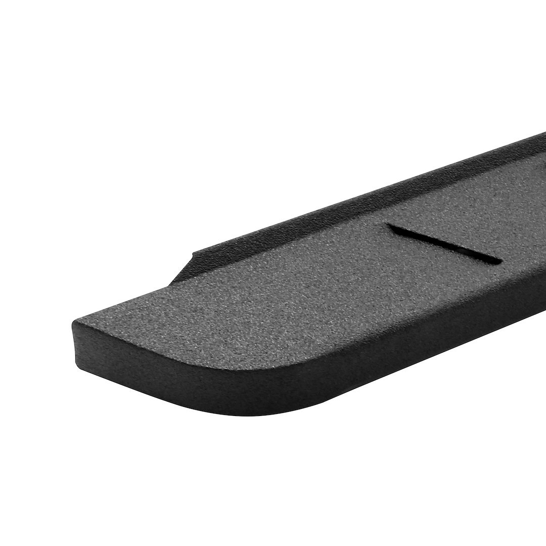 Go Rhino Running Board, RB10, Protective Bedliner Coating, Black, Galvanized Steel, Unlighted, Rocker Panel Mount, Without Drop Down Step – 63443280T