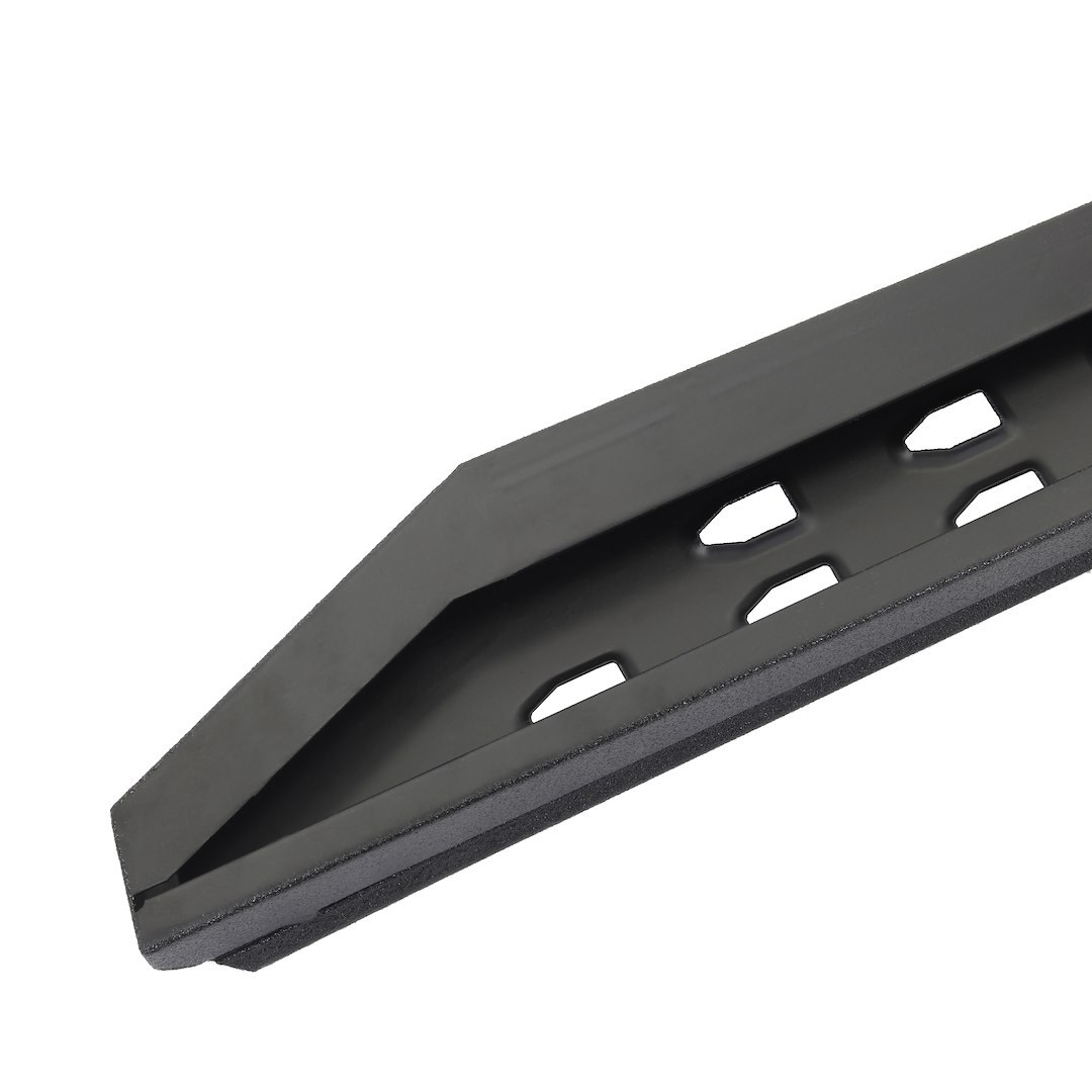 Go Rhino Running Board, RB20 Slim Line, Protective Bedliner Coated, Black, Mild Steel, Body Panel Mount – 69404880ST