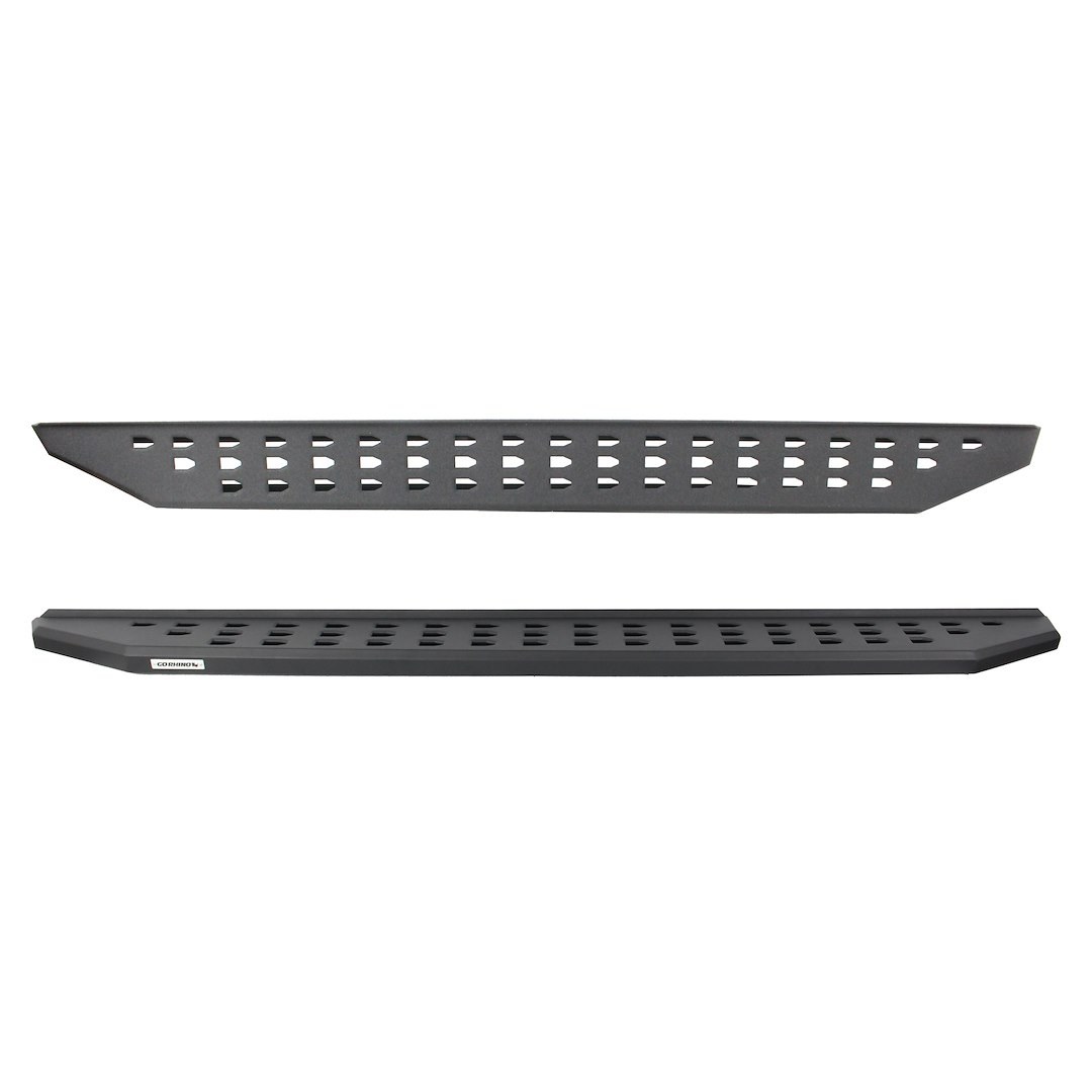Go Rhino Running Board, RB20, Textured Powder Coated, Black Galvanized Steel, Unlighted, Body/ Frame Mount – 69413157PC