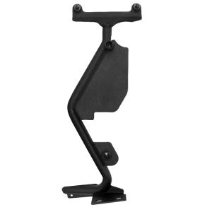 Go Rhino Jack Mount, Highlift Jack, Mounts to Driver Side Front Quarter Panel, Black, Mild Steel – 701001T