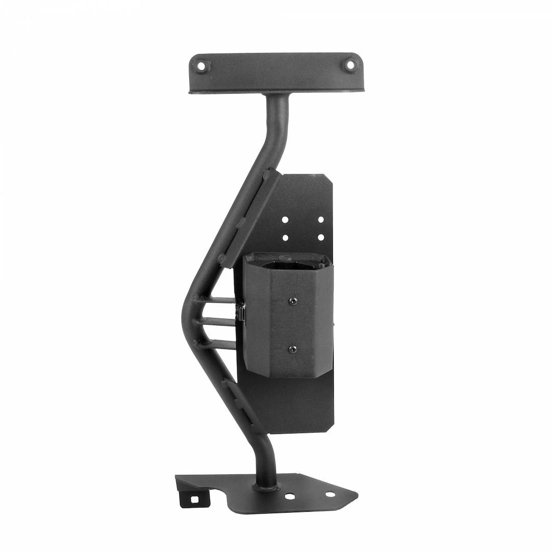 Go Rhino Jack Mount, El Gato, Hi-Lift, Mounts to Side of Vehicle, Textured Black, Steel – 701005T