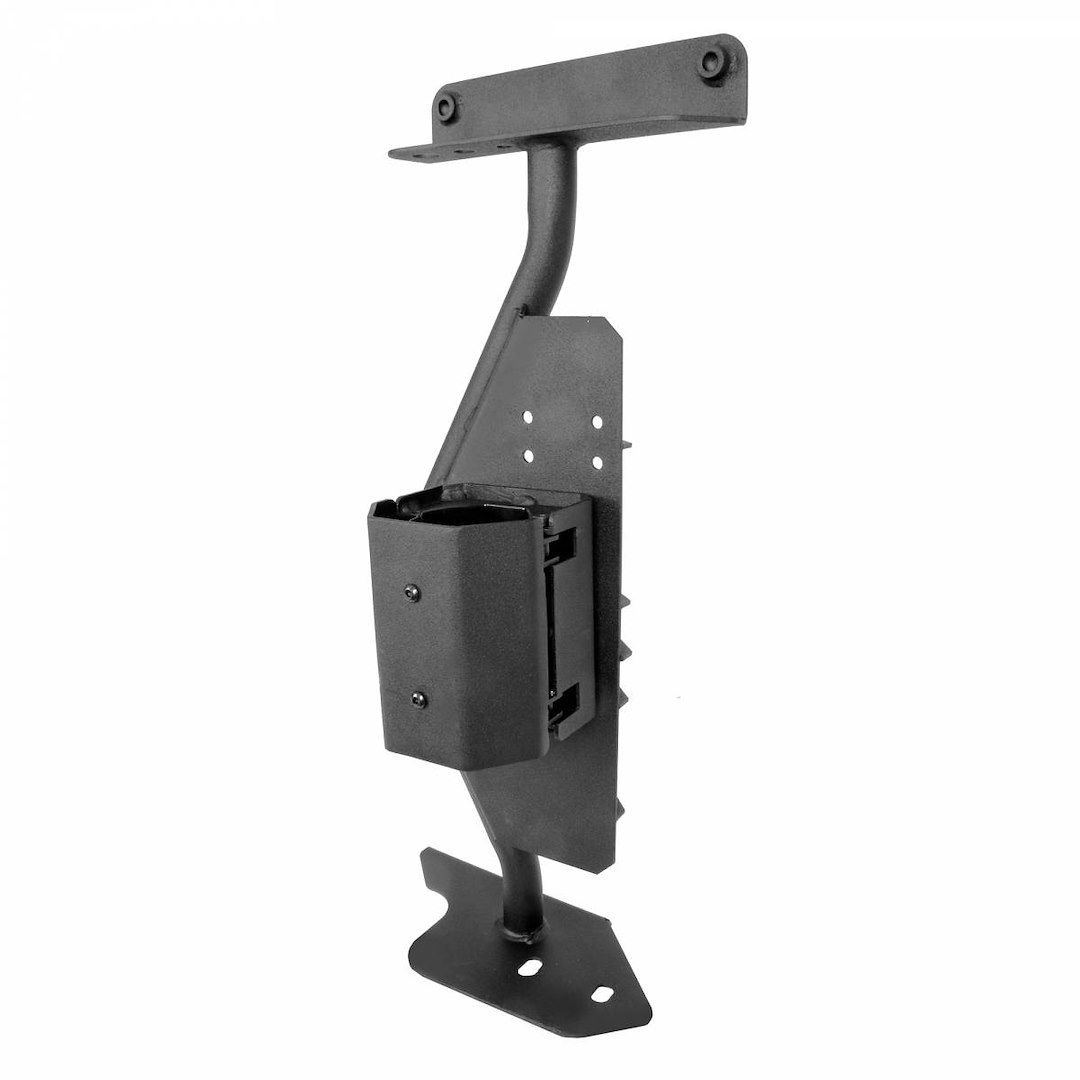 Go Rhino Jack Mount, El Gato, Hi-Lift, Mounts to Side of Vehicle, Textured Black, Steel – 701005T