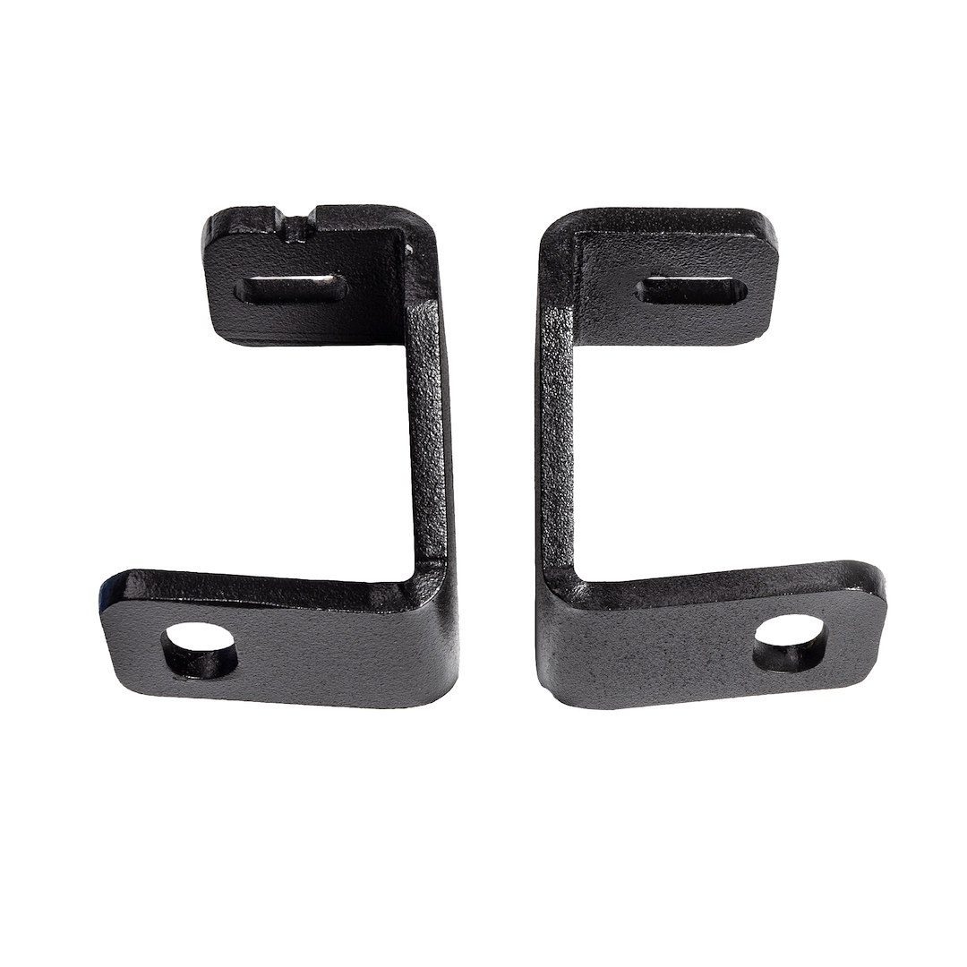 Go Rhino Driving/ Fog Light Mounting Bracket, Hood Mount, Textured Powder Coated, Mounts One 3 Inch Cube Lights Offset, Black, Steel – 732270T