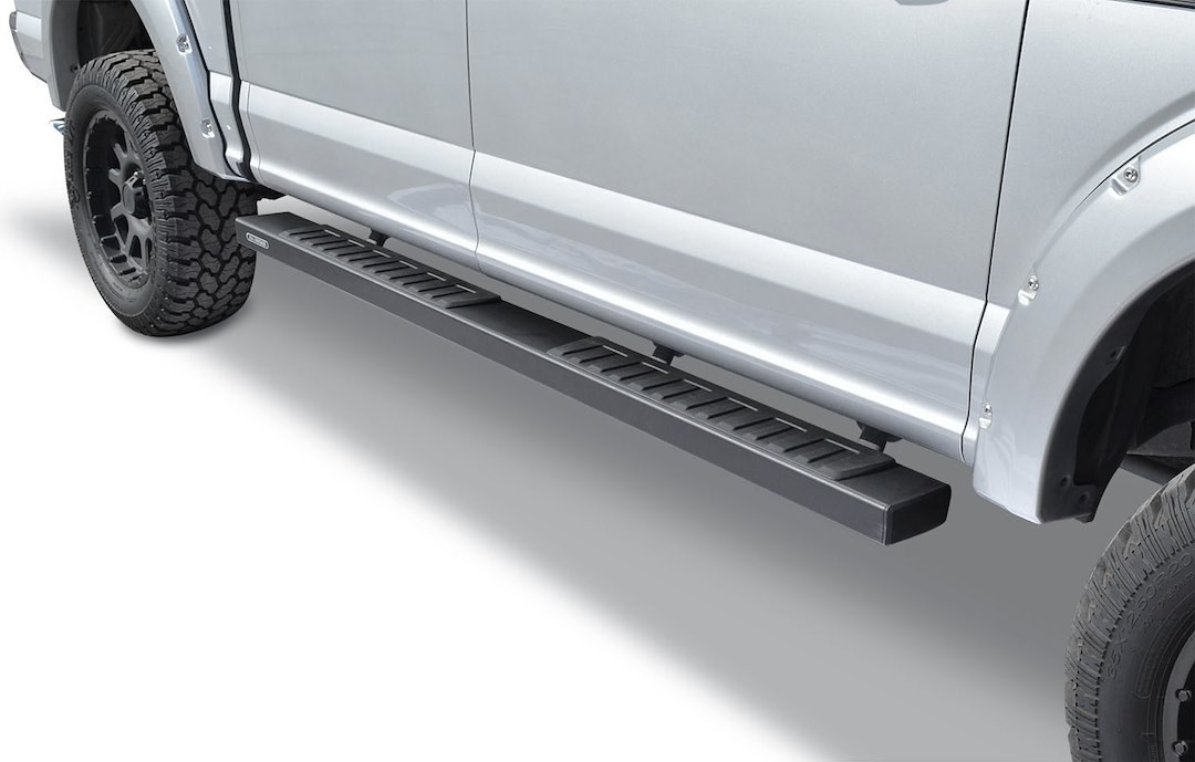 Go Rhino Running Board, OE Xtreme II, Powder Coated, Textured Black, Steel, Unlighted, Rocker Panel Mount – 6862415587T