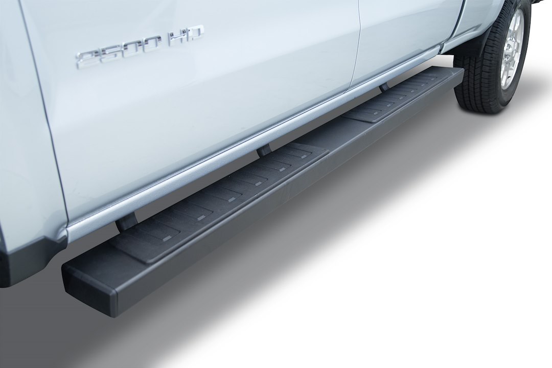 Go Rhino Running Board, OE Xtreme II, Powder Coated, Textured Black, Steel, Unlighted, Rocker Panel Mount – 6862435187T