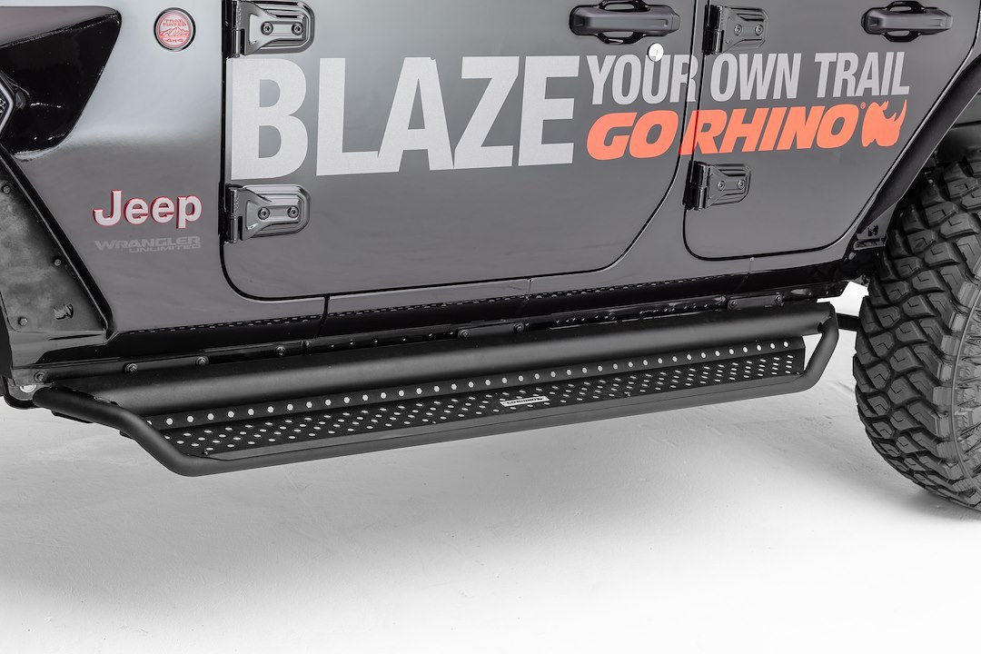 Go Rhino Running Board Component, Component for Go Rhino Part Numbers D14432T/ D14439T/ D14505T/ D14506T, Running Boards – D10073T
