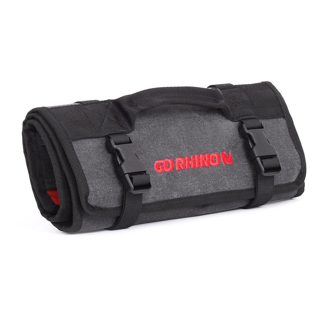 Go Rhino Gear Bag, Xventure, Roll-Up Style, 4 Inch Length X 4 Inch Wide (closed)/ 13-1/2 Inch Length X 33 Inch Length (opened) – XG1020-01
