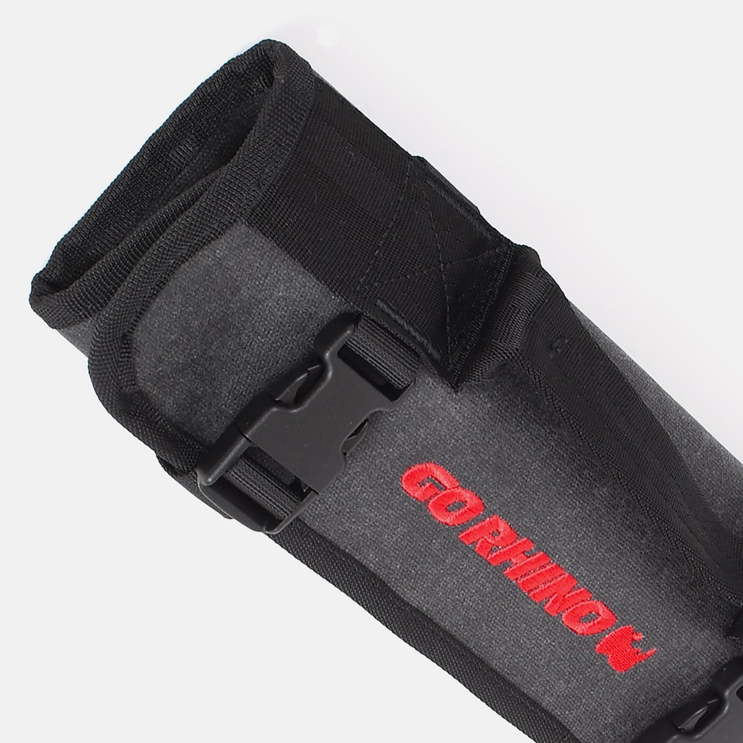 Go Rhino Gear Bag, Xventure, Roll-Up Style, 3-1/2 Inch Length X 3-1/2 Inch Wide (closed)/ 13 Inch Length X 13-1/2 Inch Length (opened) – XG1050-01