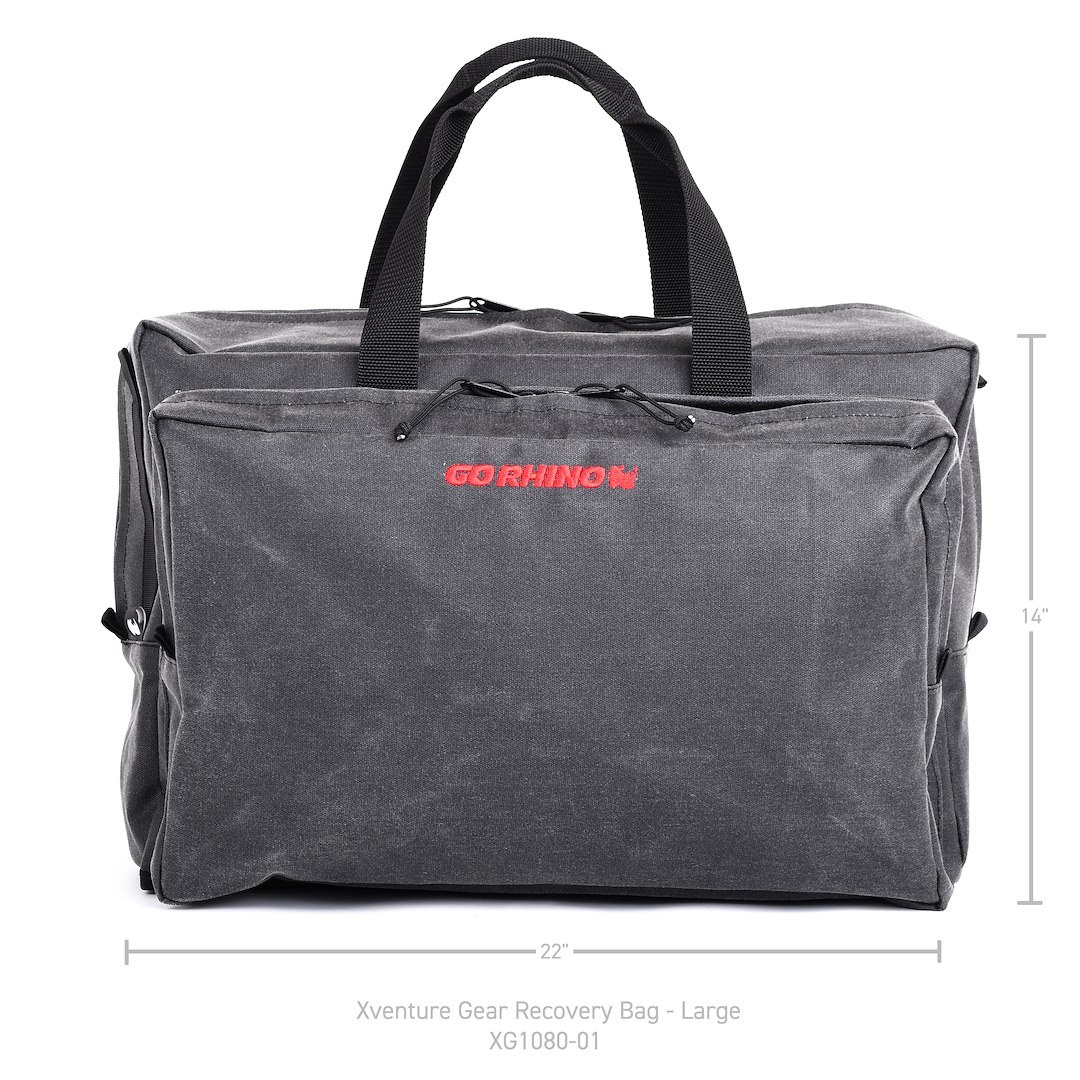 Go Rhino Gear Bag, Xventure, Briefcase Style, 13 Inch Length X 14 Inch Width X 22 Inch Height – XG1080-01