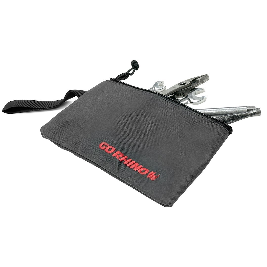 Go Rhino Gear Bag, Xventure, Pouch Style, With Single Pocket, With 1 Zipper, With Wrist Straps, With Go Rhino Logo – XG1090-01