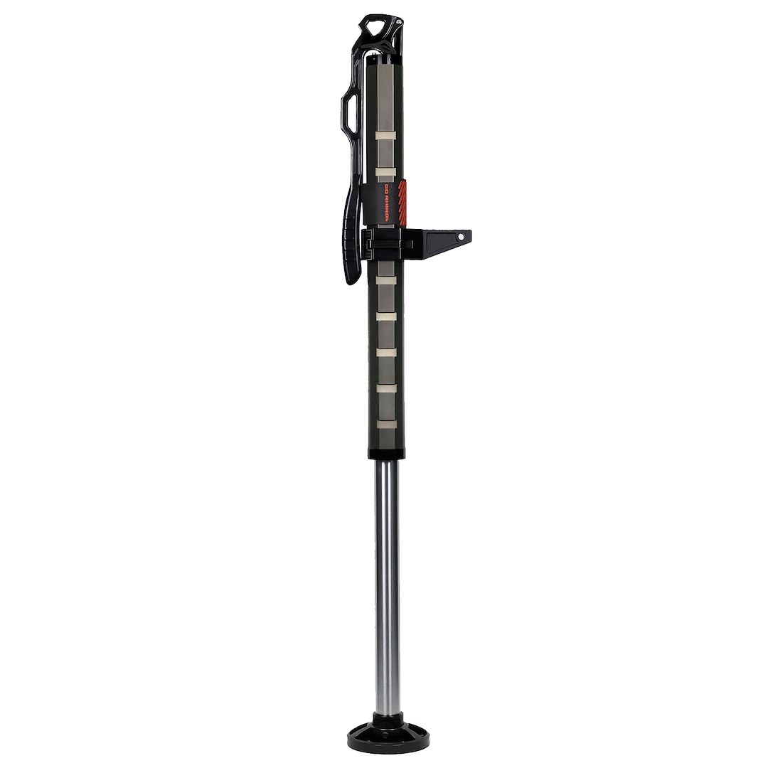 Go Rhino Jack, El Gato, High Lift, Hydraulic, 4,400 Pound Capacity, 27-1/2 Inch to 48-1/2 Inch Lifting Range, Anodized, Black, Aluminum – XG-RJ50010B