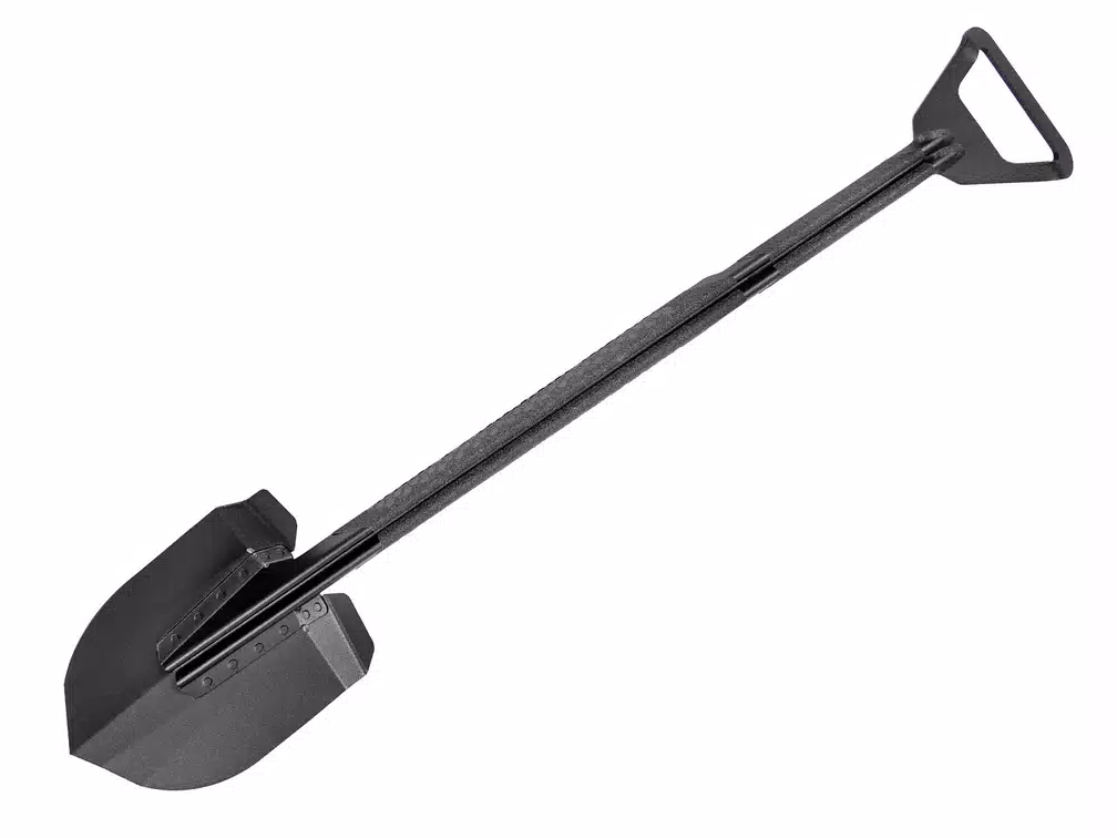 Go Rhino Shovel, Xventure, Black, Non-Folding, 47 Inch Length – XG-RS50010T